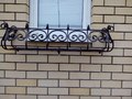 Превью изделия - Кованый подвесной балкончик для цветов